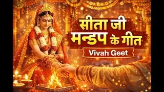 सीता जी मंडप के गीत 🙏🎶 | Sita Ji Mandap Geet | Ram Sita Vivah | Bhojpuri Vivah Geet