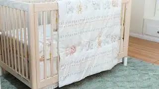 Crayon Jungle 3 Piece Crib Bedding Set