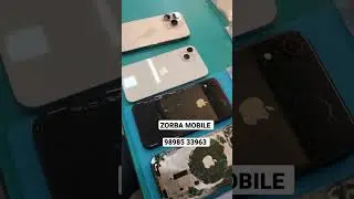 Glass broken 💔 iPhone. Fast repair ZORBA MOBILE. 98985 33963 #short
