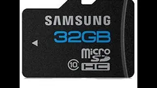 AliExpress поддельная карта памяти Samsung micro SDHC