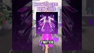Как получить новые крылья TWITCH в DTI! *НОВЫЙ КОД* #шорты #fyp #roblox #dti #dresstoimpress