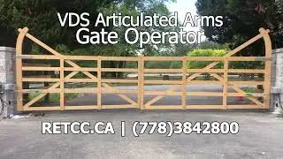 Gate Installation Services & Gate Operator Technical Services in BC, Canada -Articulated Gate Opener