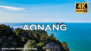 Aonang Beach Krabi -THAILAND Video footage-