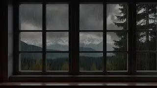 Gentle Rain Sounds | Relaxing Ambience for Deep Sleep, Focus, Meditation | DARK SCREEN