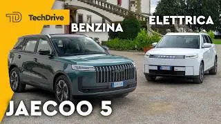 JAECOO 5 BENZINA o ELETTRICA? Anteprima e PREZZI