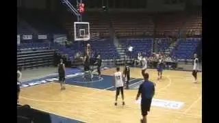 William Schaening,NBC vs METS,25 pts. y 7 Triples,PreTemporada SUB 22