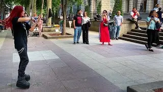 Stunning Street Violin Cover of Tom Odell - Another Love | Tbilisi Street Music