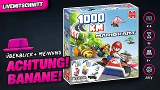 1000 KM MARIO KART - Jumbo Spiele - Brettspiel - Der Pile ist geil
