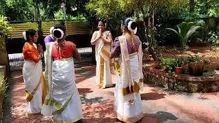 Vadivothoru thumbikkai, Kannanengan vanno ee vazhi, veera virada thiruvathira #onam #onamspecial