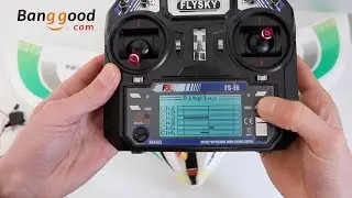 FlySky FS-i6 Radio Review & Setting up the Radio for a Flying Wing