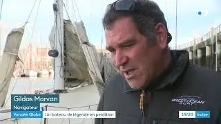 Brest : un bateau de légende en perdition