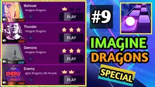 4 SONGS BY IMAGINE DRAGONS | #9 | SPECIAL VIDEO | PIANO TILES | SAYSORRY GAMING |#viral