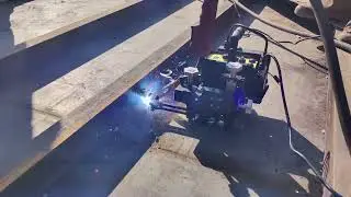 Mini welding torch carriage for MAG continuous & intermittent welding