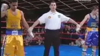 Vasiliy Zherbnenko, Brighton BC vs Shemuel Pagan, Mendez Boxing 132 lb Open Final Round 3