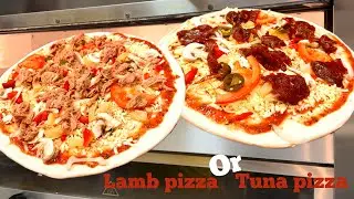 Tuna and lamb pizza : use these side dishes for tuna and lamb pizza#asmr #pizza #cooking