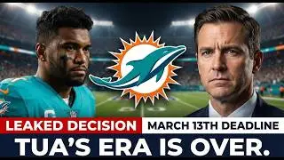 Tua is OUT. Malik Willis IN? The New Dolphins QB Era Just Started!