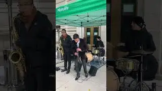 Mario performing 