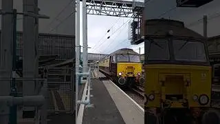 West Coast Railways Class 57 Departs Carlisle With A 4 Tone Horn