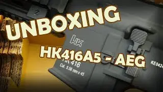 Unboxing of Umarex/VFC HK416A5 - AEG - PL