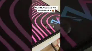 Are waterproof mousepads useful? L!nk in bi@ #pcgamingclips #smallbusinesscheck #venatos #waterproof