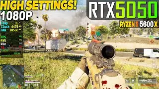 Battlefield 6 REDSEC RTX 5050 - 1080p High,