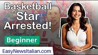 Ex-Olimpia Milano Player Andrew Goudelock Arrested in Greece for Hashish | Beginner #LearnItalian