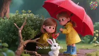 The Brave Umbrella ☔🌈 | A Heart-Touching 3D Animated Moral Story About Kindness | Tikolalaworld