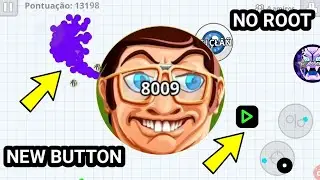AGARIO MOBILE - NEW MACRO BUTTON NO ROOT (HOW TO GET)