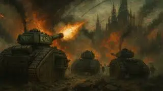 Sons of Pask | The Cadian 423rd Armoured March (Warhammer 40K-Inspired Metal Anthem)
