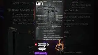 Top 10 SMG, Number 4 - MP7 Submachine Gun