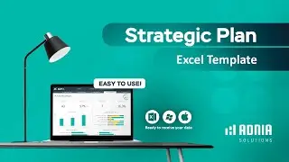 Strategic Plan Excel Template | Set Goals, KPIs & Business Objectives