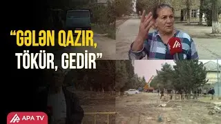 Salyan sakinləri illərdir yolsuzluqdan əziyyət &ccedil;əkir &ndash; APA TV