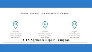 Best Vaughan ON Appliance Repair | GTA Appliance Repair
