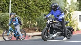 Ben Affleck Takes A Cruise Through Brentwood With Son Samuel