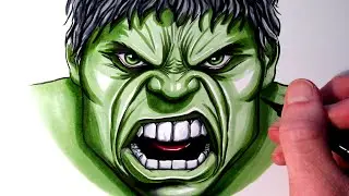 Let's Draw The Hulk