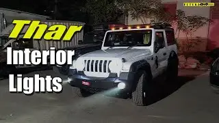 New Mahindra Thar Installed Proman Roof Marker Lights || Best Customization Futurz 4x4
