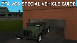 GTA VCS Special Vehicle Guide: FP/PP Barracks OL