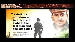 #Short history #major Somnath Sharma # by Angelo # learn about the world#