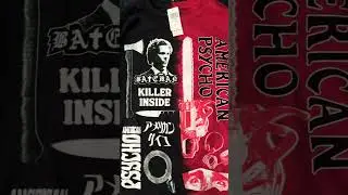 American Psycho Long Sleeve Split Shirt #americanpsycho #hottopic #horror #movie #film #00s #merch