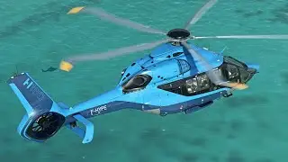 AIRBUS H160-SANTA ELENA DE UAIREN AIRPORT to GOLD MINING AREAS (VENEZUELA)