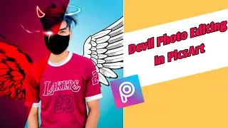 How To Edit Devil Angle Photo Concept