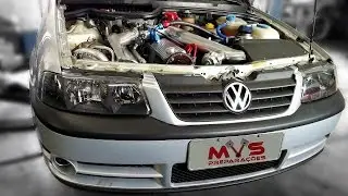 Gol 2.0 8V 700cv Turbo Forjado FT500 - Parte 5/ - MVS Preparações