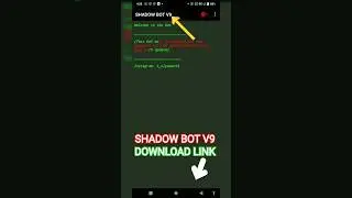 SHADOW BOT V9 DOWNLOAD LINK #shadowbot #shorts #freefire