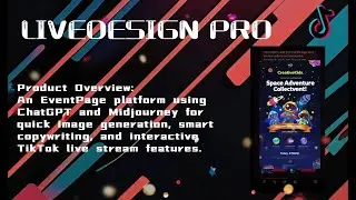 LIVEDESIGN PRO Demo Video for 2024 TikTok TechJam