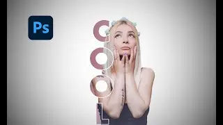 How To Create Text Masking Effect in Photoshop CC 2020 | Photoshop Tutorial | Typography