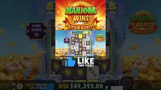 Mahjong Wins Super Scatter Big Win! 🎉 #mahjongwins