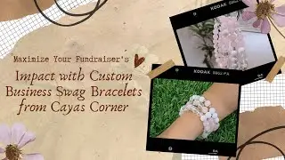 Maximize Your Fundraiser's Impact with Custom Business Swag Bracelets from Cayas Corner