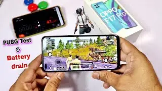 Oppo F17 Pro PUBG Test & Battery Drain| Gaming Review| Helio P95| Battery Drain 4000Mah !!