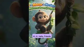 meet the monkey #shorts#kidslearning#learningforkids#funlearning#kidseducation#learnwithfun
