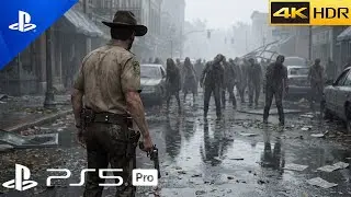 The Walking Dead (PS5) This ZOMBIE Game is INSANE | Ultra Graphics Gameplay [4K 60FPS HDR]
